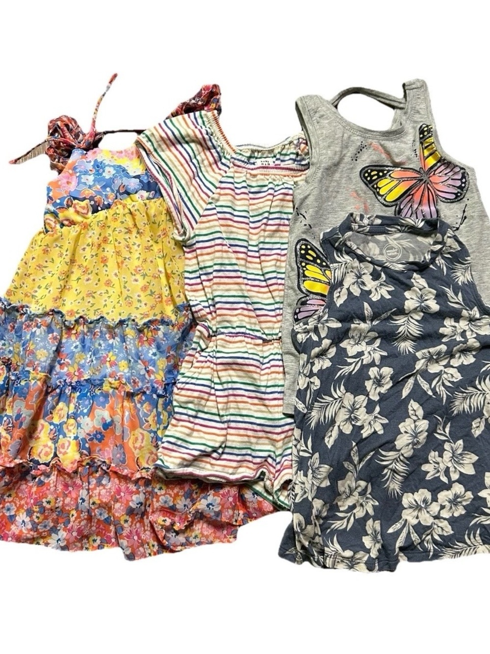 Toddler Girl Summer Clothing Dress Gap Romper Tank Tops Size 4T